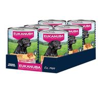 EUKANUBA Life Care Pâtée Chien Senior Poulet Dinde Carottes 6x400g