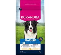 Eukanuba Mature Medium Breed Croquettes pour Chien aux Poulet 3kg