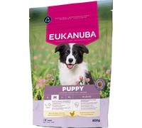 EUKANUBA Puppy Medium Breeds Chicken nourriture sèche pour chiots de races moyennes riche en poulet frais 800g