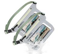 EULANT 2X Pochettes Étanche pour Téléphone avec Fermeture Éclair IPX8