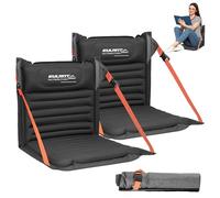 EULANT Coussin de Stade Gonflable avec Dossier, Résistant à l'eau Sièges au Sol avec Dossier, Chaise Plage pour Camping Kayak Randonnée Evénements Sportifs Concerts