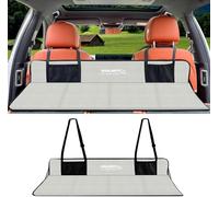 EULANT Pont de Siège Arrière de Voiture, Soutenez Le Matelas de Camping des Coffre de Voiture, Prolonge la Banquette Arrière pour Voitures SUV Monospaces Tesla modèle Y/Model 3