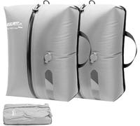 EULANT Réutilisable Sac Compression Sous Vide pour Voyage,TPU Sac de Compression avec IP67 D'étanchéité Zip,Imperméables Sac Voyage Sous Vide Cubes D'emballage Etanches pour Valise Bagage Sac à Dos