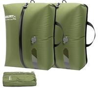 EULANT Réutilisable Sac Compression Sous Vide pour Voyage,TPU Sac de Compression avec IP67 D'étanchéité Zip,Imperméables Sac Voyage Sous Vide Cubes D'emballage Etanches pour Valise Bagage Sac à Dos