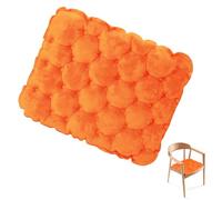 EULANT Velours Coussin de Voyage Gonflable, Imperméable Coussins de Siège pour Camping Exterieur Avion Voyages Stade Voiture Kayak Concert Plage Pelouse Chaise de Bureau,Ultraléger & Pliable