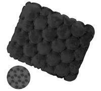 EULANT Velours Coussin de Voyage Gonflable, Imperméable Coussins de Siège pour Camping Exterieur Avion Voyages Stade Voiture Kayak Concert Plage Pelouse Chaise de Bureau,Ultraléger & Pliable