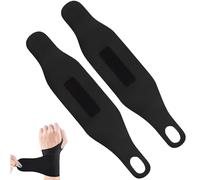 EULAPGOE Attelle de Poignet pour Canal Carpien,Gants de Compression Arthritique pour Soulagement des Douleurs Articulaires, Ensemble de 2 Paires, Taille Unique, Couleur Noire