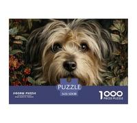 Eulard_a_Scruffy_Very_Long-Haired_and_fluffly_Dog_with_Grey_and_5c98fe06-b853-4fc8-83f2-b02767825dd6 Pièces en Carton Épais Et Solides Parfait pour Améliorer La Concentration, La Patience Et La Pensé