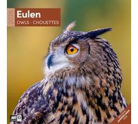 Eulen Broschürenkalender 2026 - 30x30 - Art12