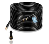 Eulenke Kit de Nettoyage de Canalisations Haute Pression pour K2-K7 | Choisissez la Longueur : 30 m | Pression de 160 bars | Inclus : 1 adaptateur | Nettoyez en Profondeur Vos Canalisations