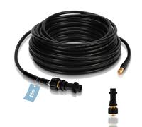 Eulenke Tuyau de débouchage haute performance pour K2-K7 | 15 m, 160 bars | Inclus : 1 adaptateur | Kit de nettoyage de canalisations haute pression