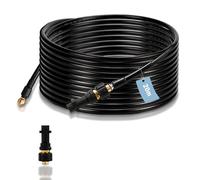 Eulenke Tuyau de débouchage haute performance pour K2-K7 | 20 m, 160 bars | Inclus : 1 adaptateur | Kit de nettoyage de canalisations haute pression