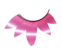 Eulenspiegel 001004 - Cils artificiels, Rosy Pink, 1 ml de colle spéciale pour cils, instructions, pour carnaval, fête à thème | Avec 1 ml de colle spéciale pour faux cils et mode d'emploi, pour le carnaval et les soirées à thème