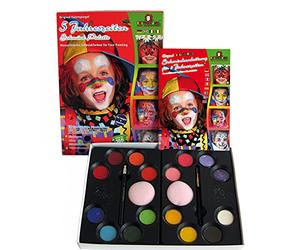 Eulenspiegel 212059 - Palette de maquillage 5 saisons, pour environ 120 masques, vegan, couleurs de maquillage