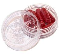 Eulenspiegel 405307 - Capsules de sang en gélatine avec poudre de faux sang, 8 pièces, sang de théâtre, sang de film