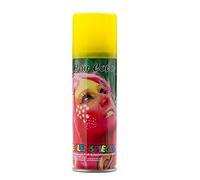 Eulenspiegel 819302 - Laque colorée, jaune, 125 ml, Carnaval, Halloween, Fête à thème