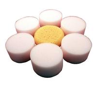 Eulenspiegel 990148 - Fleur d'éponge, 7 éponges à maquillage