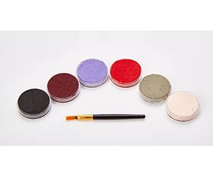 Eulenspiegel - Palette de maquillage Mr. & Mrs. Vampire, 6 couleurs