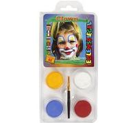 Eulenspiegel trousse de maquillage Clown multicolore Multicolor G