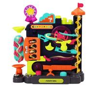 EULEUY Labyrinthe de perles Aventure Gravity Maze Jeu pour enfants, parcours d'obstacles vertical, piste à billes, jeu de puzzle de coordination des yeux, jouet éducatif STEM, piste à billes à partir