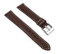 Eulit Bracelet De Montre En Cuir Imola Brun Foncé 18Mm 17608S
