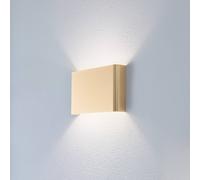 Euluna Applique murale Haga Nowodvorski Lighting, dimmable, doré, Salon / Salle à manger, Aluminium, Moderne, Applique Murale