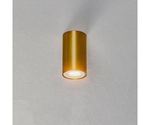 Euluna Downlight Eye S en forme de cylindre, laiton Nowodvorski Lighting, dimmable, doré, Salon / Salle à manger, Métal, Moderne, Spot