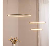 Euluna Suspension LED CIRCOLO Nowodvorski Lighting, vert, Salon / Salle à manger, Aluminium, Moderne