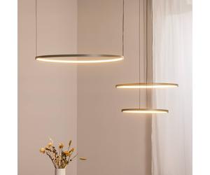 Euluna Suspension LED CIRCOLO Nowodvorski Lighting, vert, Salon / Salle à manger, Aluminium, Moderne