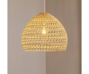 Euluna Suspension luminaire en bois BOHO Nowodvorski Lighting, dimmable, bois clair, Salon / Salle à manger, Bois, Suspension