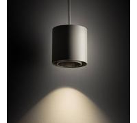 Euluna Suspension luminaire Point Duo Nowodvorski Lighting, dimmable, gris, Salon / Salle à manger, Métal, Moderne, Suspension