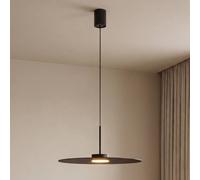 Euluna Suspension luminaire Simone Nowodvorski Lighting, dimmable, noir, Salon / Salle à manger, Métal, Moderne, Suspension