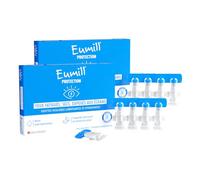 EUMILL | Protection | Gouttes oculaires lubrifiantes & hydratantes | Yeux fatigués, secs & exposés aux écrans | Sans conservateur | Compatibles avec lentilles de contact | Lot de 2x 10 unidoses 0,5ml