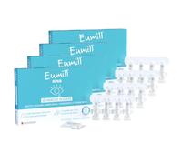 EUMILL | Repair | Sécheresse oculaire | Gouttes oculaires lubrifiantes, hydratantes & réparatrices | Acide hyaluronique réticulé | Compatibles avec lentilles de contact | Lot de 4x 10 unidoses 0,5ml