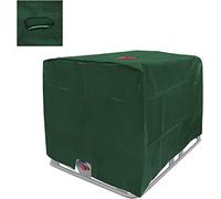 EUNEWR Bâche Réservoir d'eau IBC 600L Housse de Réservoir,Oxford 210D Étanche à la poussière et aux UV Capôt de Protection Container Citerne Eau pour IBC Conteneur,Housse De Protection IBC