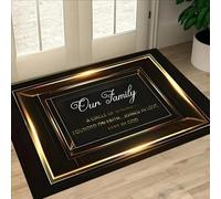 EUnicamaikoo Tapis Velours Cristal Illusion Piège 3D Antidérapant Absorbant Tapis de Sol pour Entrée Salle de Bain