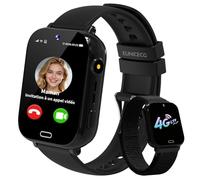 EUNICECG 4G Montre Connectée Enfant GPS Tracker Traceur Téléphone Appel Vidéo Chat Vocal SOS Jeux Réveil Calculatrice - Digitale Montre Enfant Garçon Fille Cadeau Anniversaire