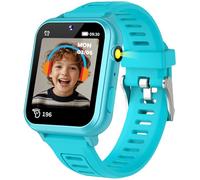 EUNICECG Montre Enfant Garçon Fille 24 Jeux Vidéo Lecteur MP3 Musique HD Caméra Contrôle- Parental Podomètre 13 Réveil Digitale Smart Watch -Anniversaire -Cadeaux de -Noël Jouet 3 4 5 6 7 8 9 10 Ans