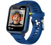 EUNICECG Montre Enfant Garçon Fille 24 Jeux Vidéo Lecteur MP3 Musique HD Caméra Contrôle- Parental Podomètre 13 Réveil Digitale Smart Watch -Anniversaire -Cadeaux de -Noël Jouet 3 4 5 6 7 8 9 10 Ans