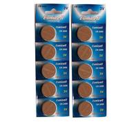 EUNICELL 10 PILES Lithium CR2450 CR 2450 DL2450 ECR2450 BR2450 5029LC