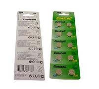 EUNICELL 20 Piles Alcaline AG10 1.5V - Lot x20 - Remplacement SR1130, SR54, SR1131, 389, 390-1 lot