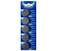 Lot de 5 piles bouton au lithium CR2477 3 V 1100 mAh (1 carte blister de 5 piles) jetables Eunicell