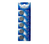Eunicell CRLot de 5 Piles-Boutons Lithium CR2025 3 V