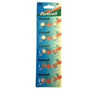 Eunicell Lot de 10 piles boutons AG3 / SG3 / LR41 / 192 / 384 / 392