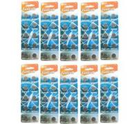 EUNICELL Lot de 100 piles AG13 LR44 A76 1.5V