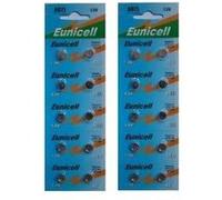EUNICELL - Lot de 20 PILES AG11 362 361 LR721 SR721 SR721SW sr720 SR58 G