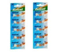 EUNICELL - Lot de 20 PILES AG7 G7 LR927,395 1,5V G