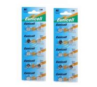 Eunicell lot de 20 piles alcaline AG7 G7 LR927,395 1,55V
