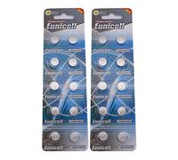 Eunicell Lot de 20 piles bouton alcalines AG9 G9 LR45 LR936 lr936sw SR936 SR936 W SR936SW 394 -