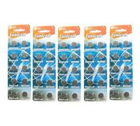 Eunicell Lot de 50 Piles Boutons - Qualité supérieure - AG13 LR44 L1154 357 A76 SR44 G13